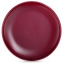 Talerz deserowy ceramiczny bordowy SOHO 20.5cm NAVA 10-099-292