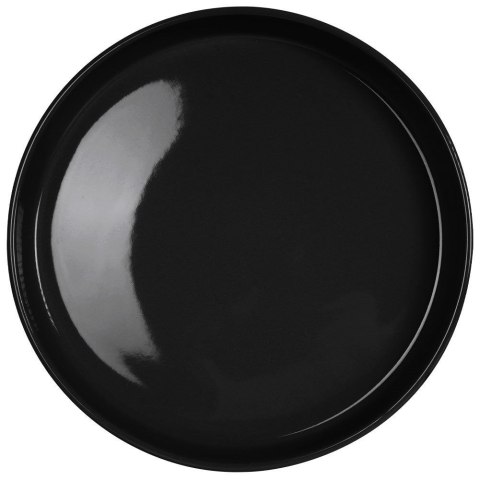 Talerz deserowy ceramiczny czarny 18.5cm MONDEX 139151