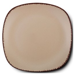 Talerz deserowy ceramiczny kwadratowy SUGAR 20cm NAVA 10-099-242