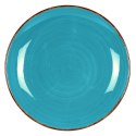 Talerz deserowy ceramiczny niebieski 20cm SIAKI COLLECTION 139113-T