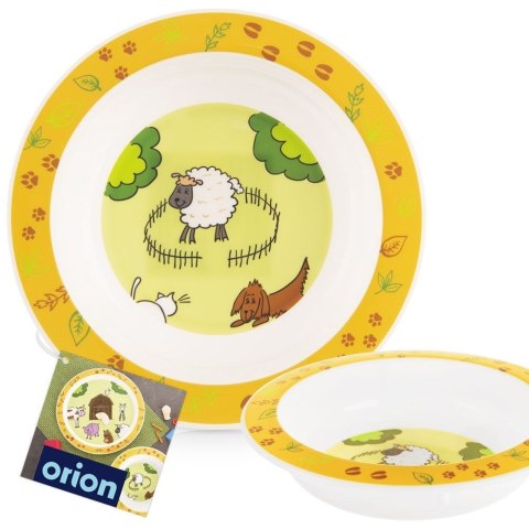 Talerz głęboki dla dziecka dzieci 16cm 350ml ORION 129565
