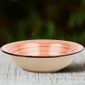 Talerz obiadowy głęboki ceramiczny LINES 22cm 700ml NAVA 10-099-213