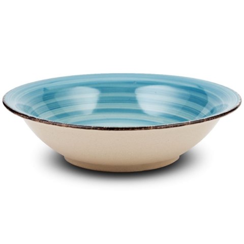 Talerz obiadowy głęboki ceramiczny LINES 22cm 700ml NAVA 10-099-223