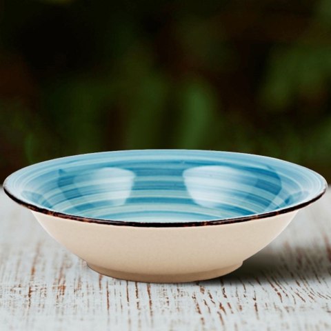 Talerz obiadowy głęboki ceramiczny LINES 22cm 700ml NAVA 10-099-223
