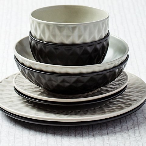 Talerz obiadowy głęboki ceramiczny SOHO 20cm 1L NAVA 10-141-132