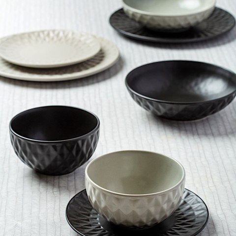 Talerz obiadowy głęboki ceramiczny SOHO 20cm 1L NAVA 10-141-132