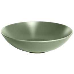 Talerz obiadowy głęboki ceramiczny zielony ALFA 20.5cm 900ml ORION 128479