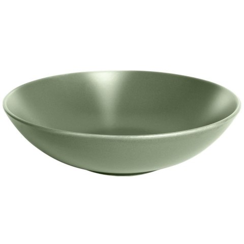 Talerz obiadowy głęboki ceramiczny zielony ALFA 20.5cm 900ml ORION 128479