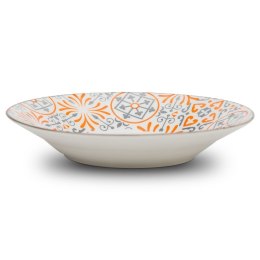 Talerz obiadowy głęboki porcelanowy MAIOLICA 23cm 650ml NAVA 10-099-133