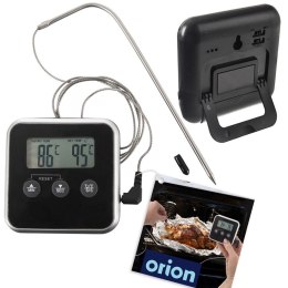 TERMOMETR KUCHENNY ELEKTRONICZNY CYFROWY Z SONDĄ DO MIĘSA STEKÓW MIĘS ORION 152867