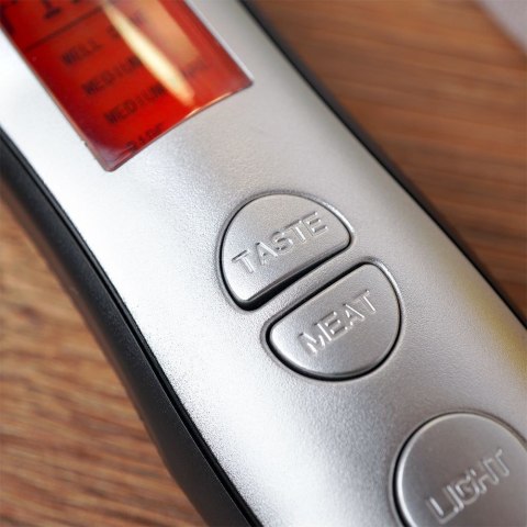 TERMOMETR KUCHENNY ELEKTRONICZNY Z WIDELCEM I SONDĄ DO MIĘSA TIMER ACER NAVA 10-274-041
