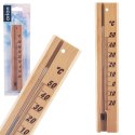 Termometr uniwersalny drewniany z drewna zewnętrzny wewnętrzny 20cm ORION 830226