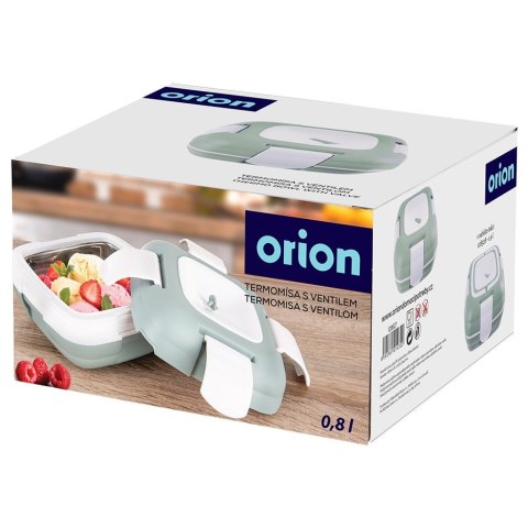 Termos obiadowy stalowy na obiad zupę do potraw TERMO 800 ml ORION 128527
