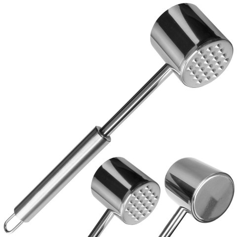Tłuczek do mięsa stalowy dwustronny LUXY 27cm ORION 141420