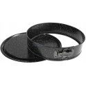 TORTOWNICA BLASZANA ROZPINANA Z POWŁOKĄ MARMURKOWĄ 26CM BRUNBESTE BB-2551 POSZERZONE DNO