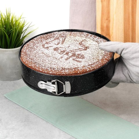 TORTOWNICA ROZPINANA GRANITOWA FORMA OKRĄGŁA 24CM VILDE 279016
