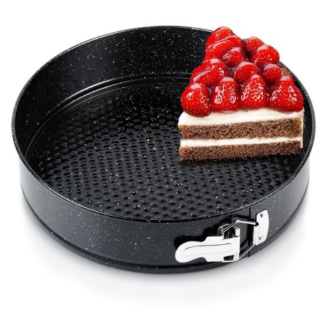 TORTOWNICA ROZPINANA GRANITOWA FORMA OKRĄGŁA 28CM VILDE 279017