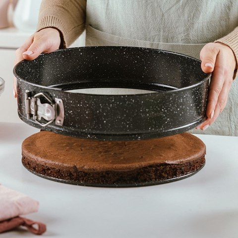TORTOWNICA ROZPINANA GRANITOWA OKRĄGŁA 22CM NATURE NAVA 10-103-020