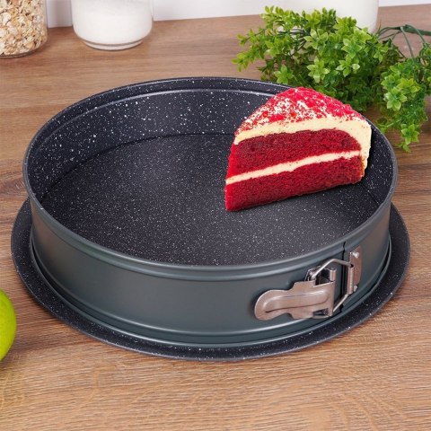 TORTOWNICA ROZPINANA GRANITOWA OKRĄGŁA 28CM IMPERIAL NAVA 10-239-030