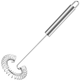 Trzepaczka do ubijania jajek piany ubijaczka stalowa spiralna 26 cm ORION 141044