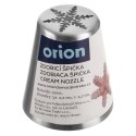 Tylka rosyjska cukiernicza końcówka do dekoracji stalowa płatek śniegu ORION 153033