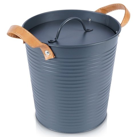 Wiaderko do lodu na lód metalowe wiadro 3.3L grafitowe HOME STYLING COLLECTION 259294