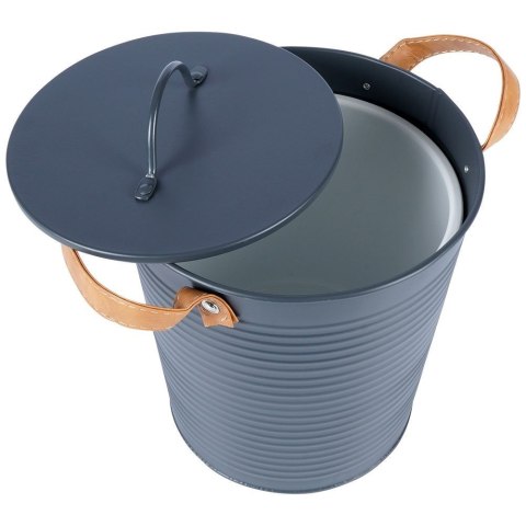 Wiaderko do lodu na lód metalowe wiadro 3.3L grafitowe HOME STYLING COLLECTION 259294