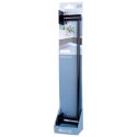 Wieszak na ręczniki łazienkowe uchwyt do wieszania stalowy czarny 42cm BATHROOM SOLUTIONS 569655