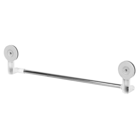 Wieszak na ręczniki łazienkowe uchwyt do wieszania stalowy na przyssawki BATHROOM SOLUTIONS 567044