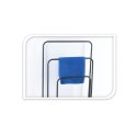 Wieszak stojak na ręczniki łazienkowe stojący uchwyt metalowy czarny BATHROOM SOLUTIONS 530849