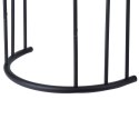 Wieszak stojak na ręczniki łazienkowe stojący uchwyt metalowy czarny BATHROOM SOLUTIONS 530849