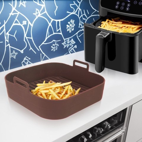 WKŁAD SILIKONOWY DO FRYTKOWNICY BEZTŁUSZCZOWEJ FORMA PIECZENIA 17.5CM ORION 154406
