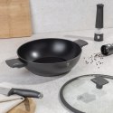 WOK TYTANOWY Z POKRYWKĄ 30CM BERLINGER HAUS ANTRACIT BH-8125