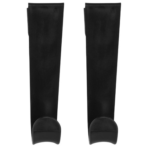 Wieszak uchwyt na drzwi czarny wieszaki 2 sztuki STORAGE SOLUTIONS 569465-C
