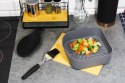 Wkład silikonowy do frytkownicy AIR FRYER kwadratowy szary forma 17CM BRUNBESTE BB-3375