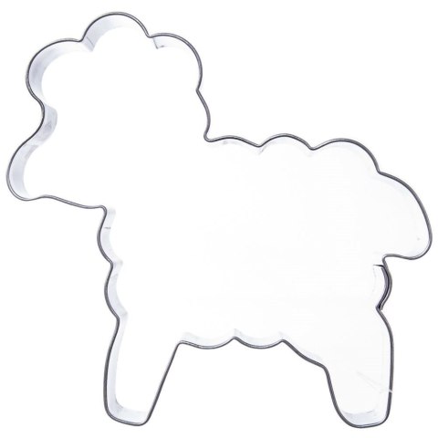 Wykrawacz do ciastek stalowy baranek 10 cm ORION 124975