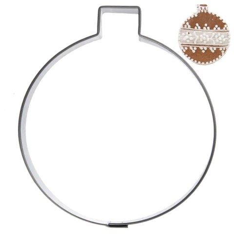 Wykrawacz do ciastek stalowy bombka 7 cm ORION 127468