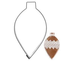 Wykrawacz do ciastek stalowy bombka 9 cm ORION 127467