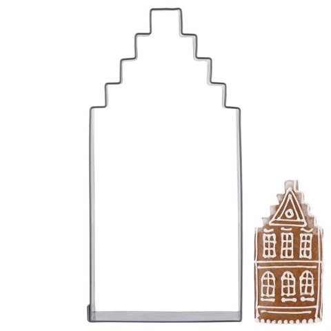 Wykrawacz do ciastek stalowy domek 12 cm ORION 127493
