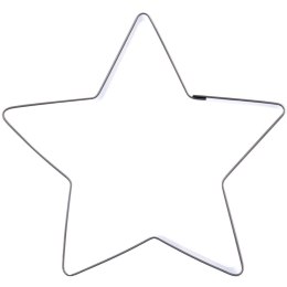 Wykrawacz do ciastek stalowy gwiazda 11 cm ORION 124948