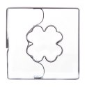 Wykrawacz do ciastek stalowy koniczyna 3,5 cm ORION 124964
