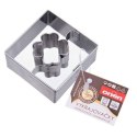 Wykrawacz do ciastek stalowy koniczyna 3,5 cm ORION 124964