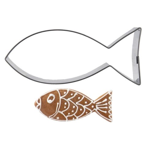 Wykrawacz do ciastek stalowy ryba 9 cm ORION 127489