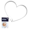 Wykrawacz do ciastek stalowy serce 9,5 cm ORION 132601