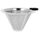 Zaparzacz do kawy herbaty ziół sitko na kubek szklankę metalowy 10cm BRUNBESTE BB-3125