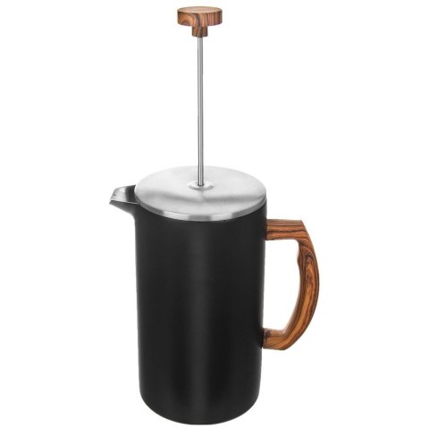 Zaparzacz tłokowy do kawy herbaty stalowy BLACK 1.1L ORION 156004