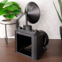 Zegar stołowy metalowy aparat 32cm HOME STYLING COLLECTION 832122