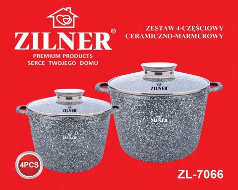 ZESTAW 2 GARNKÓW MARMUROWYCH 10L + 6.2L ZILNER ZL-7066