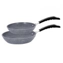 ZESTAW 2 PATELNI GRANITOWYCH 24/28CM BERLINGER HAUS STONE TOUCH BH-1667