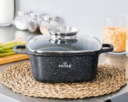 ZESTAW 3 BRYTFANN GARNKÓW KWADRATOWYCH 2,5 4,5 6.5L ZILNER ZL-7019